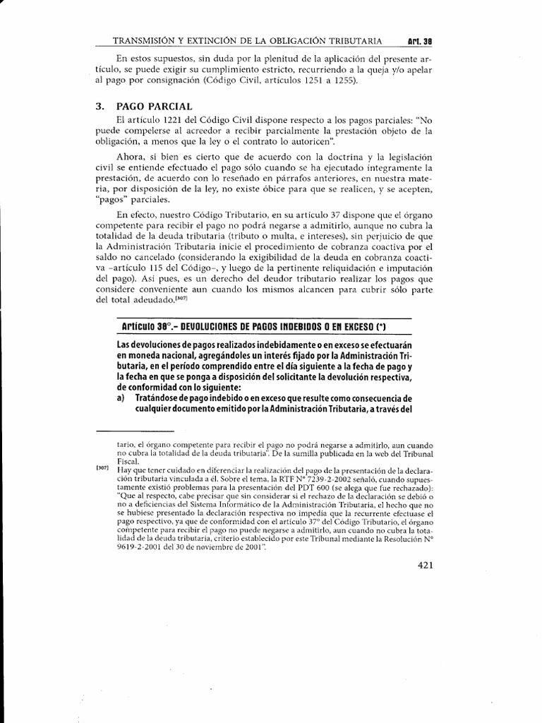 Extinción y Pago de Obligaciones Tributarias | PDF | Pagos | Justicia
