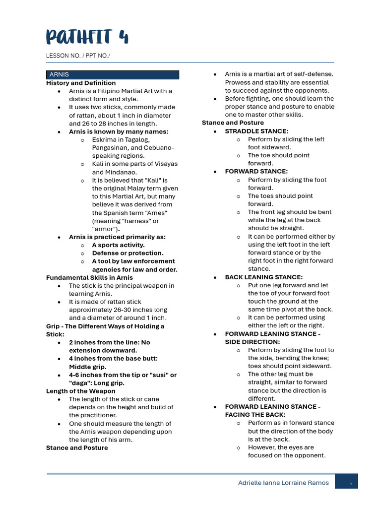Pathfit 4 - Midter Reviewer | PDF
