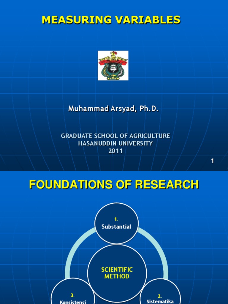 Measuring Variables in Research | PDF | Computers
