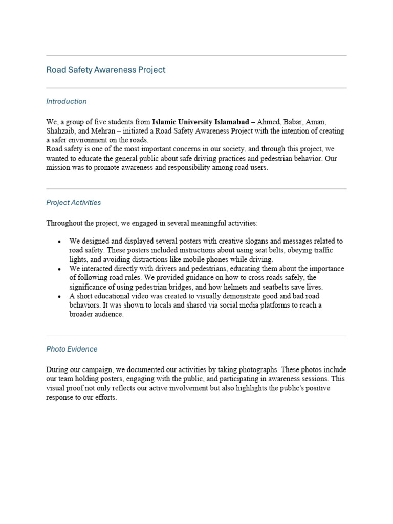 Project Text Report | PDF