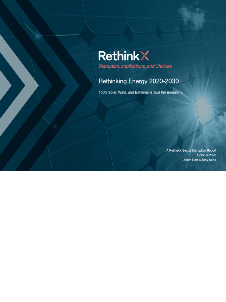 Rethinking+Energy+2020 2030 | PDF | Solar Power | Wind Power