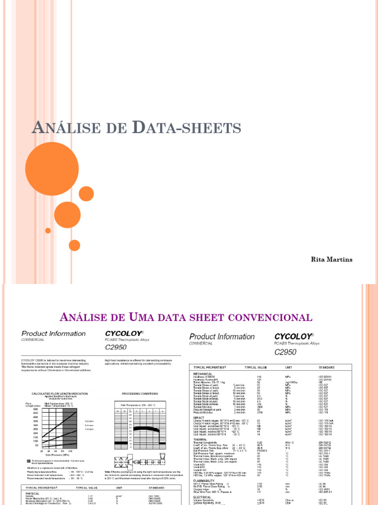 Propriedades e Análises de Data Sheets | PDF | Dureza | Temperatura