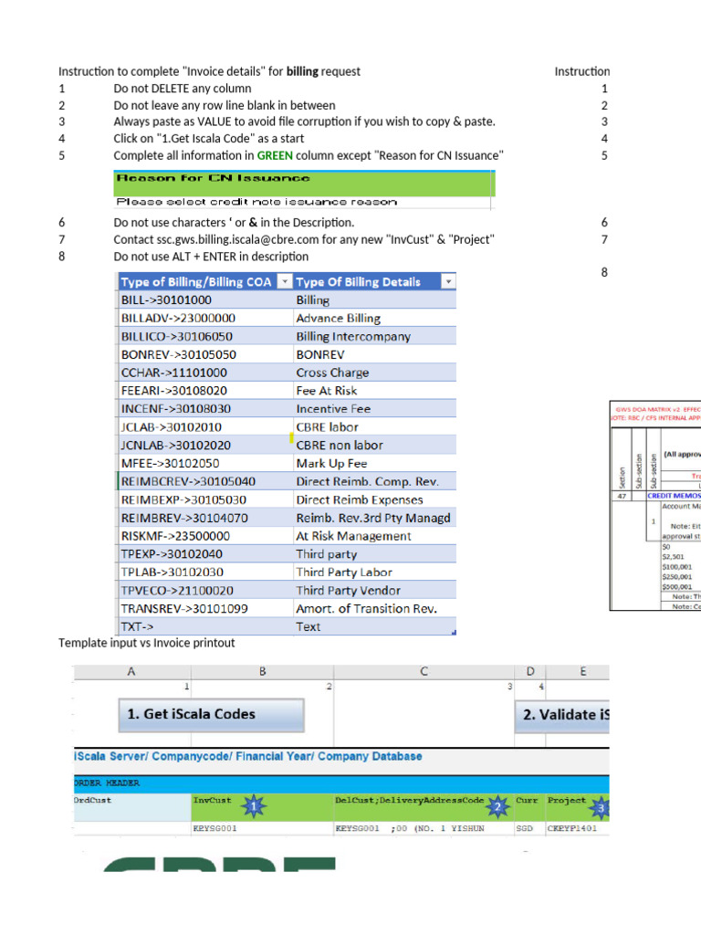 Invoice Processing Guidelines for iScala | PDF | Payroll | Taxes