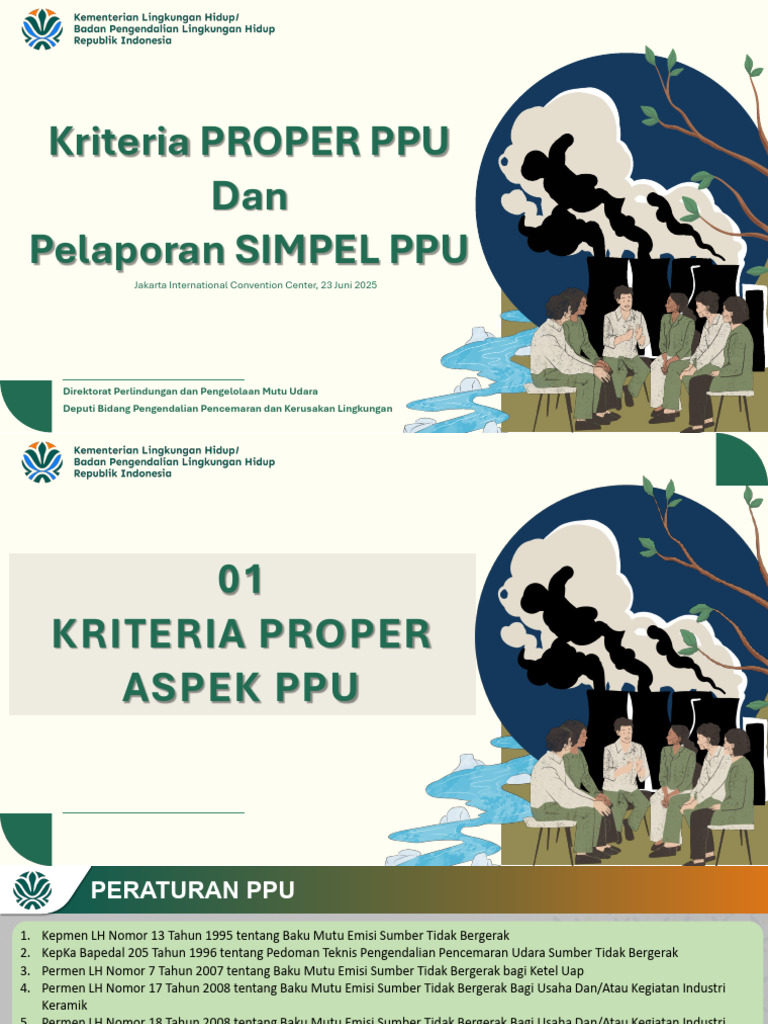 Kriteria PROPER dan SIMPEL PPU 2025 | PDF