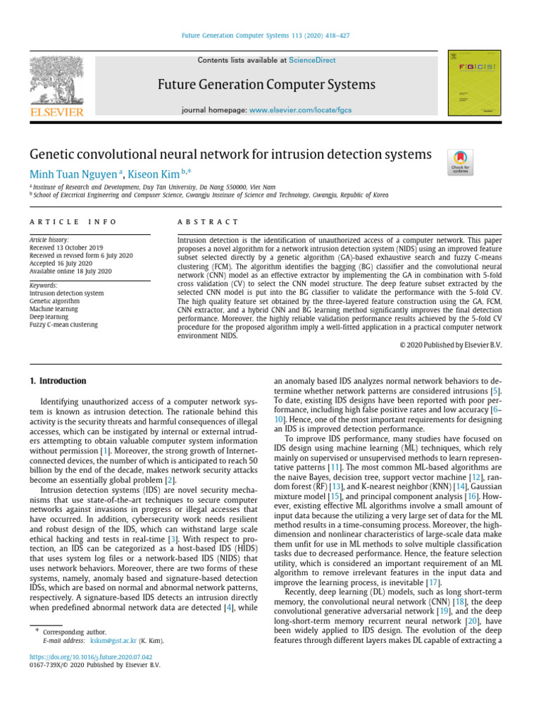1 s2.0 S0167739X1932730X Main | PDF | Machine Learning | Sensitivity ...