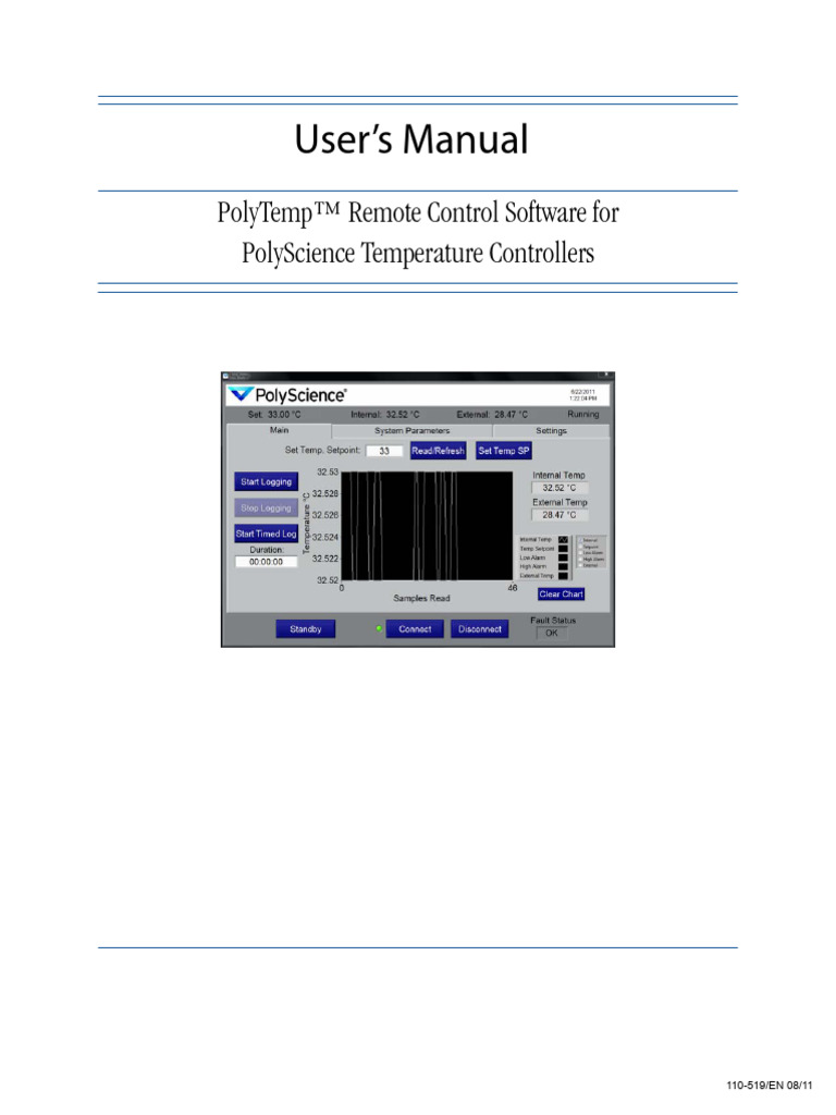 PolyTemp Software User Manual | PDF | Button (Computing) | Computer File