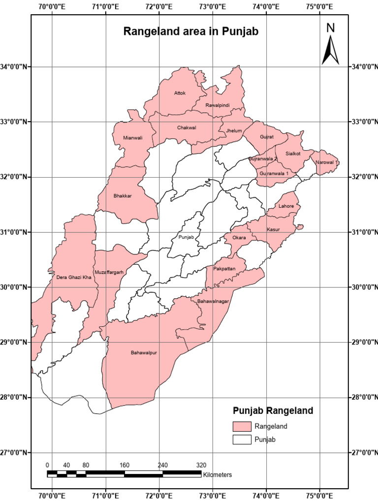 Punjab Rangeland Overview | PDF