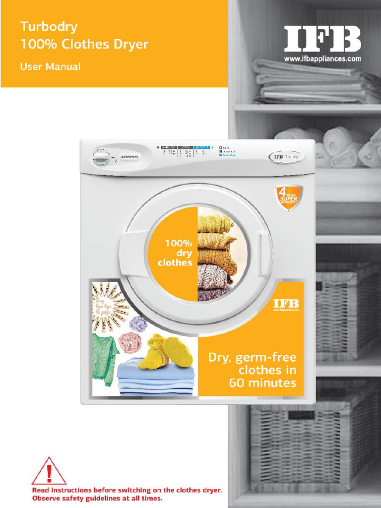 Dryers Manual | PDF