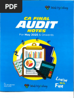 Audit Notes Rishabh Jain | PDF