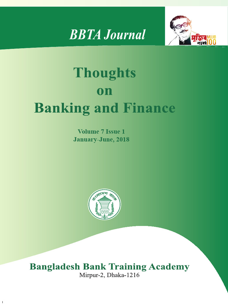 BBTA Journal: Banking & Finance Insights | PDF | F Test | Fixed Effects ...