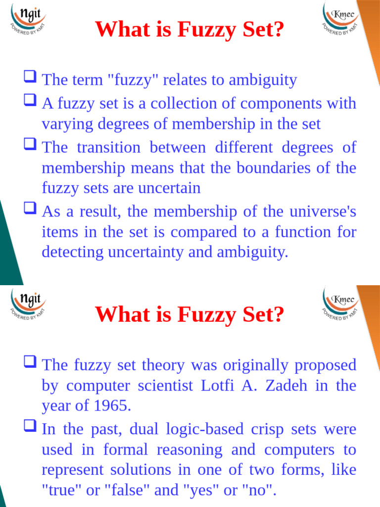Understanding Fuzzy and Crisp Sets | PDF | Fuzzy Logic | Set (Mathematics)