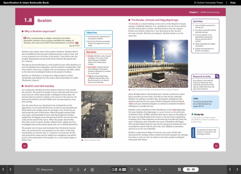 Specification A Islam Kerboodle Book 2 PDF