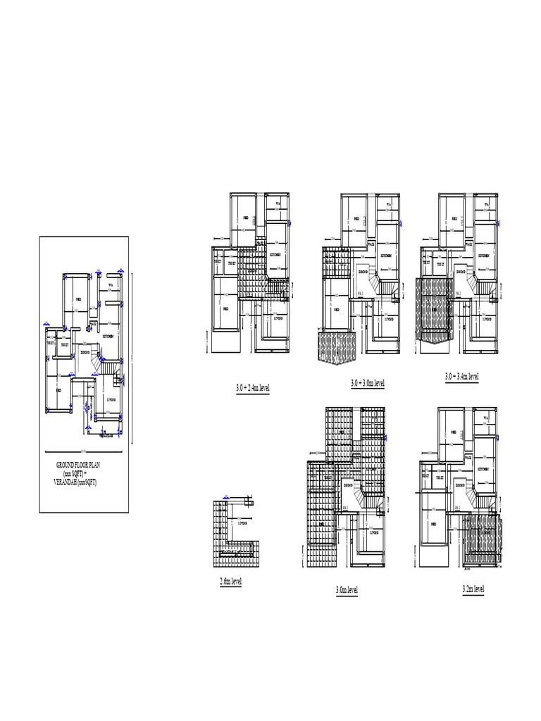 Ground Floor Plan Layout Details | PDF