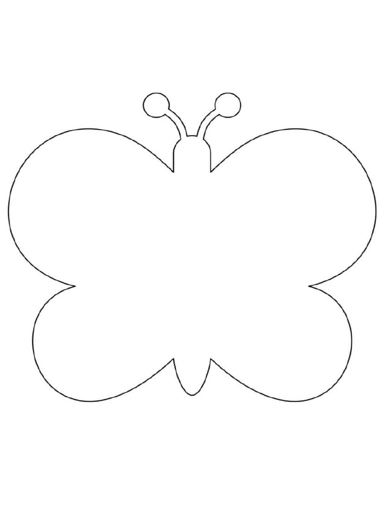 Butterfly Template | PDF