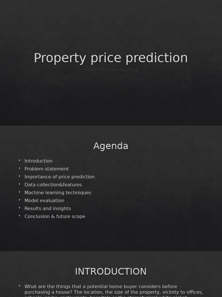 Property Price Prediction | PDF | Machine Learning | Mean Squared Error
