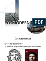 Características y pensadores de la posmodernidad