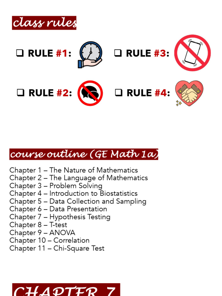 Chap7 Hypothesis Testing Pdf Statistics Statistical Significance