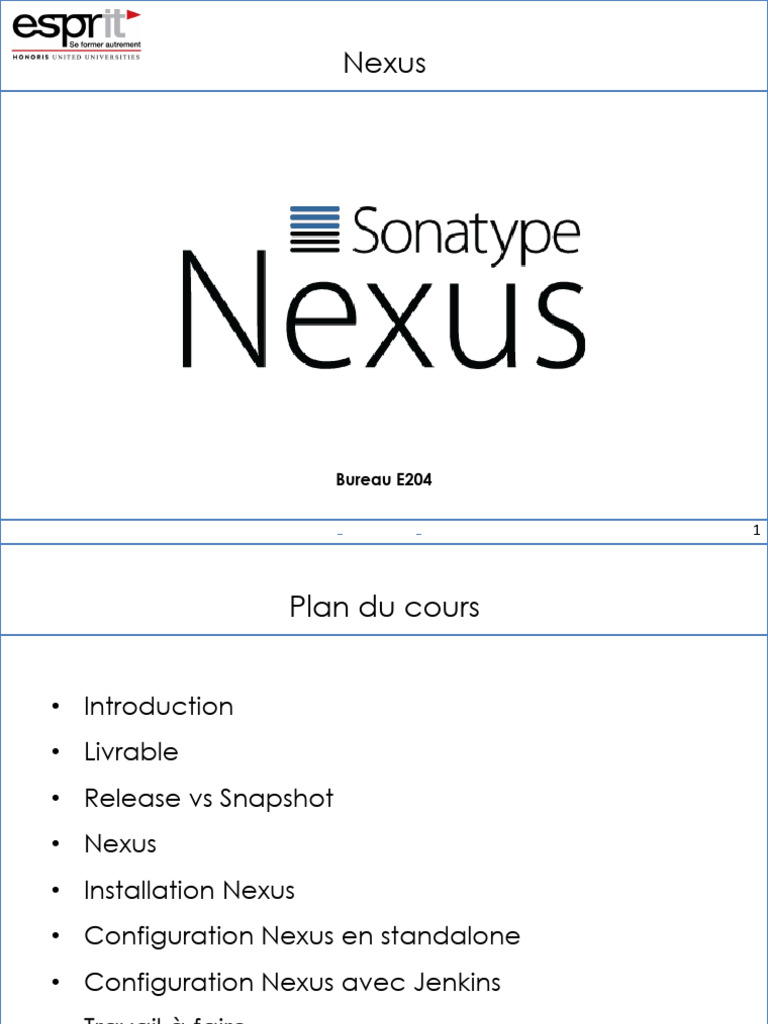 Introduction à Nexus en DevOps | PDF | Informatique | Informatique