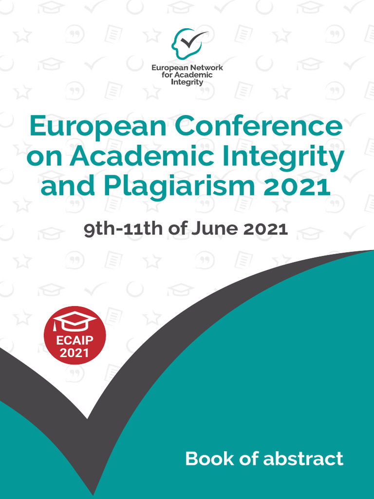 European Conference On Academic Integrity and Plagiarism 2021 | PDF ...