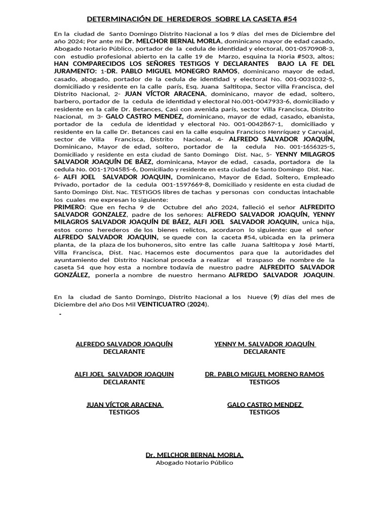 Contracto Monegro | PDF