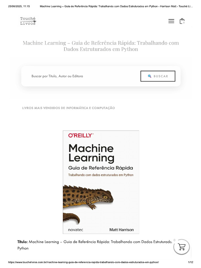 Machine Learning Guia de | PDF