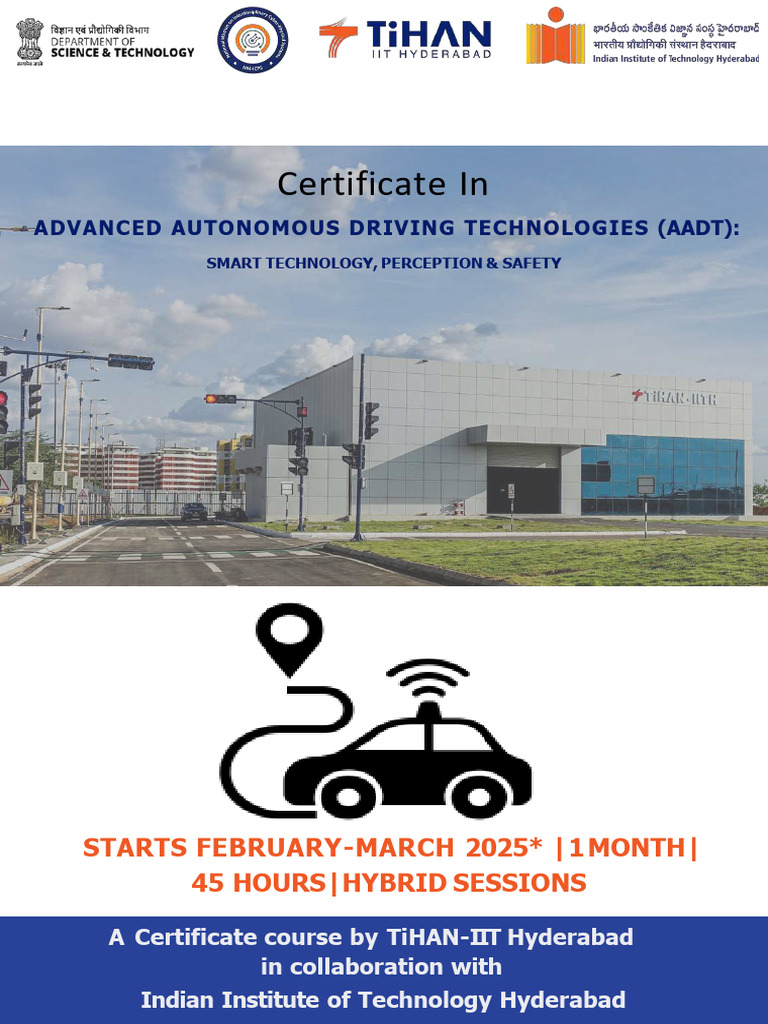 Advanced Autonomous Driving Course 2025 | PDF