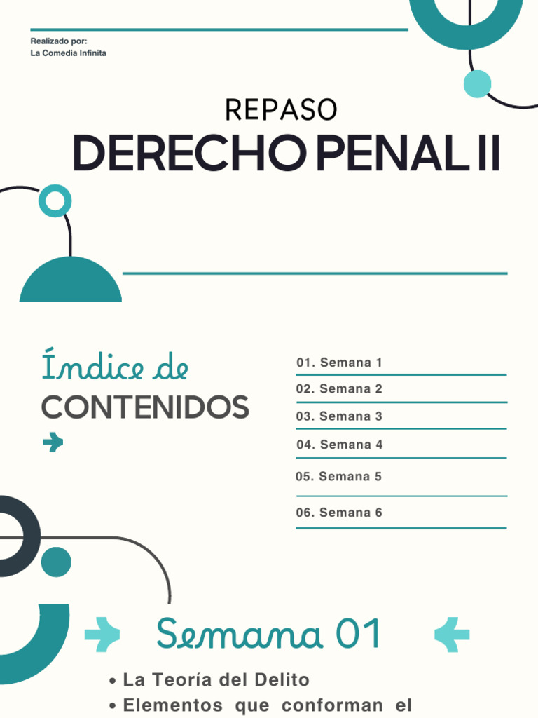Teoría del Delito en Derecho Penal II | PDF | Intención (Derecho Penal ...