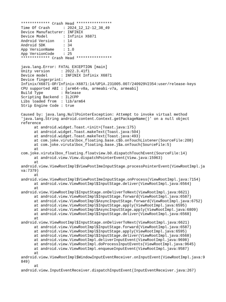 Mod Menu Crash 2024 12 12-12 38 49 | PDF | Java (Programming Language ...