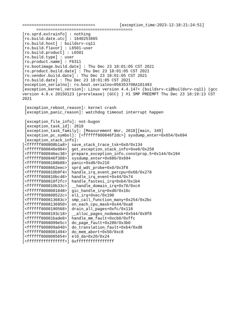 Exception Info | PDF