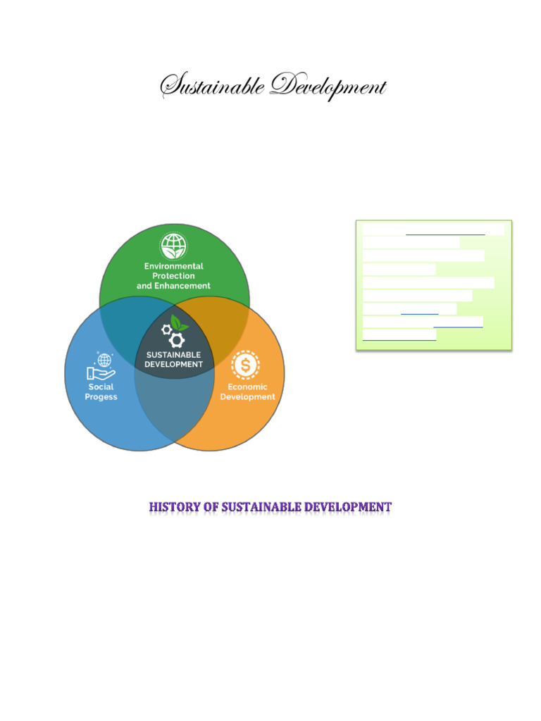 Sustainable Development Pdf Pdf Sustainability Sustainable