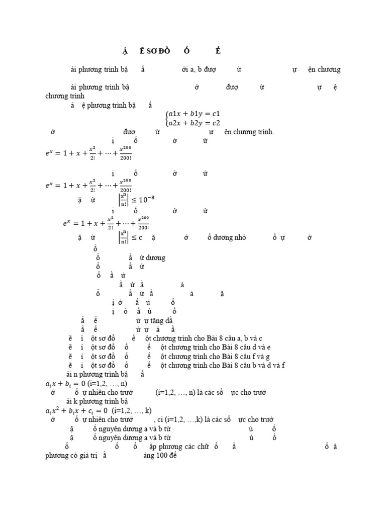 Bai Tap Ve SDK Va Viet Code (50 Bai) | PDF