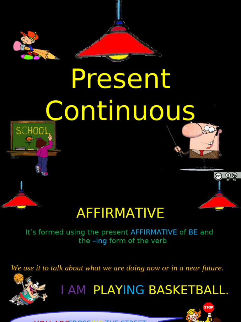 PowerpointPresent Continuous | PDF