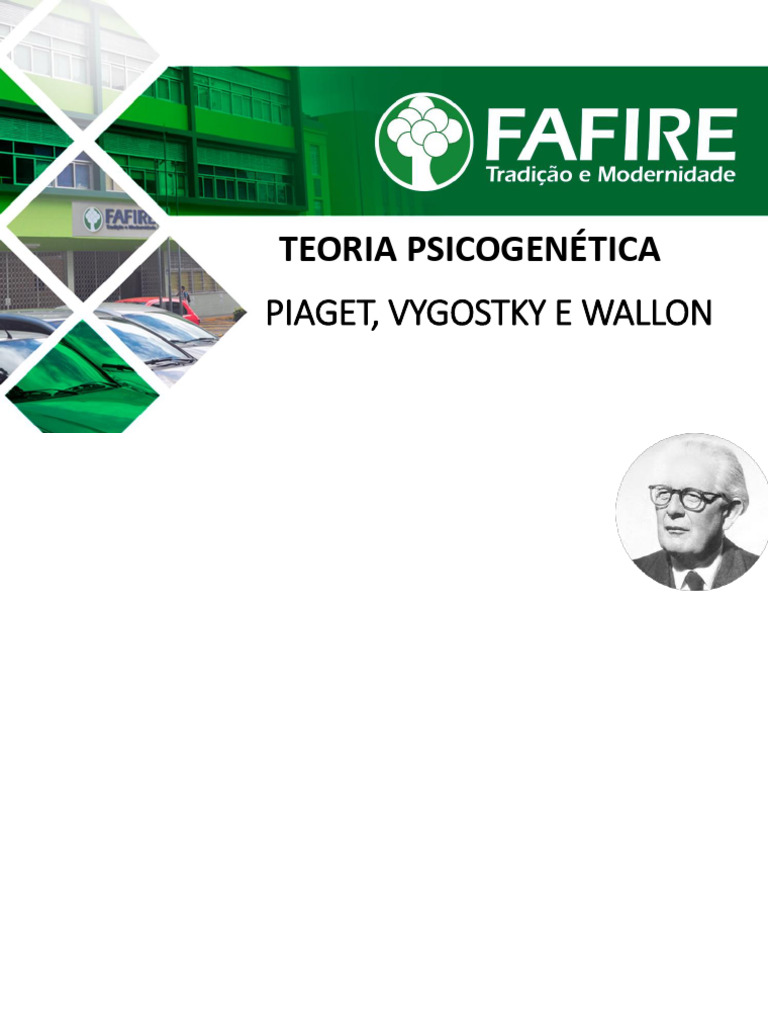 Teorias de Desenvolvimento: Piaget e Vygotsky | PDF | Aprendizado ...