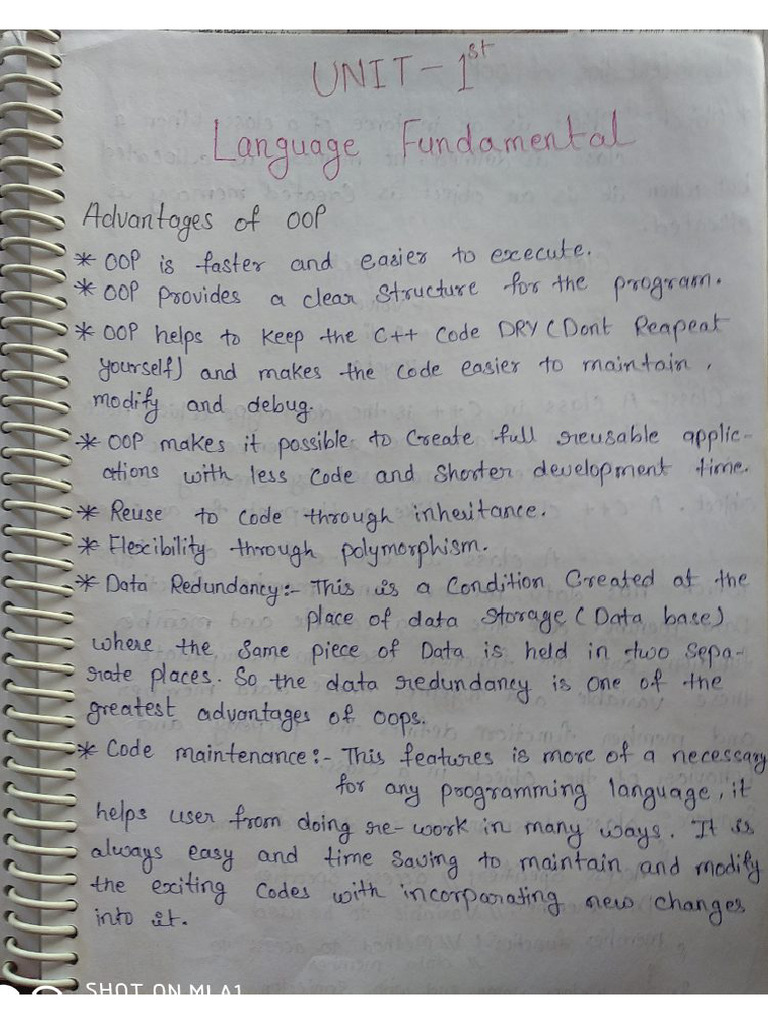 C++ Notes by CsTutorialpoint | PDF