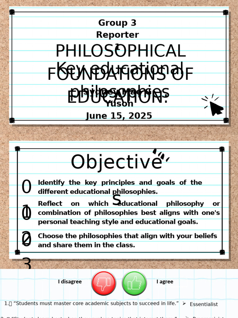 Key Educational Philosophies Explained | PDF | Constructivism ...