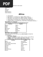 Africa Countries Map Quiz Game | PDF | Africa | Geography