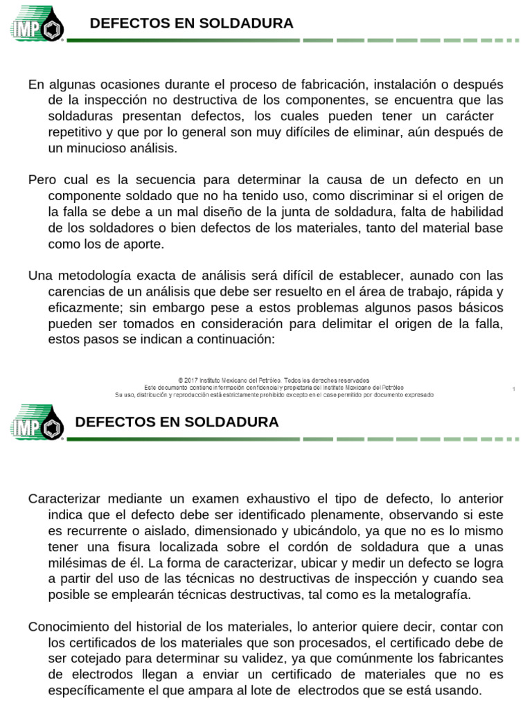 Análisis de Defectos en Soldadura | PDF | Soldadura | Construcción