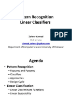Pattern Recognition Linear Classifier by Zaheer Ahmad