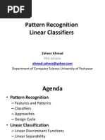 Pattern Recognition Linear Classifier by Zaheer Ahmad