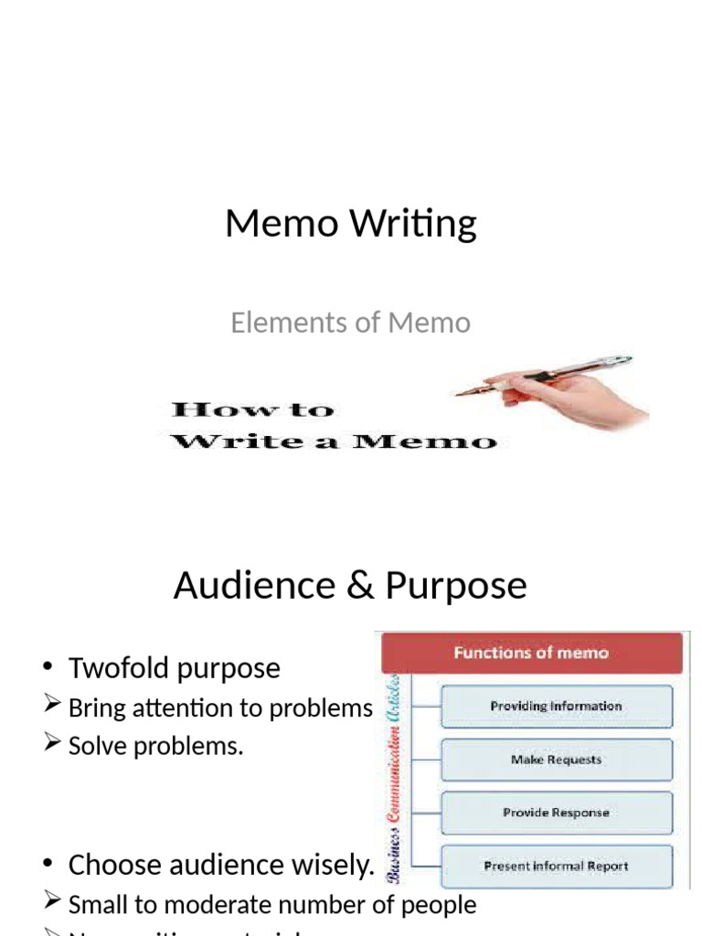 Effective Memo Writing Guide | PDF | Memorandum | Paragraph