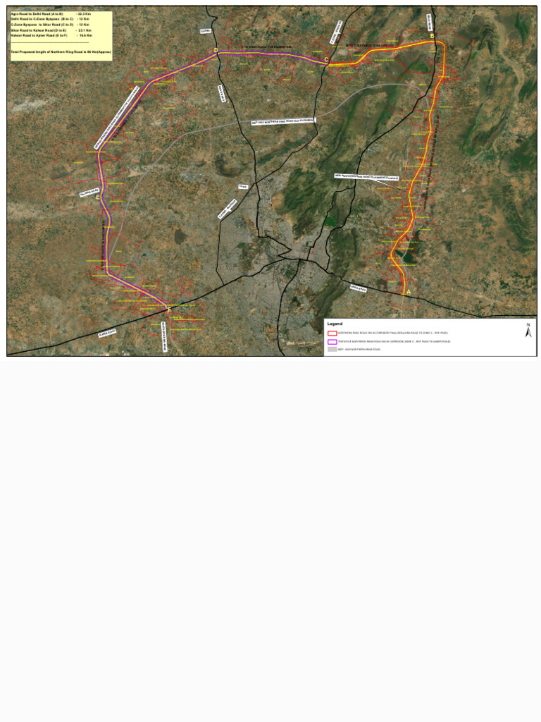Northern Ring Road Alignment Map | PDF