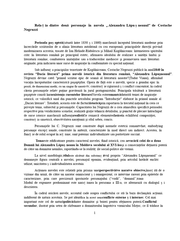 Lapusneanu-Doamna Ruxanda | PDF