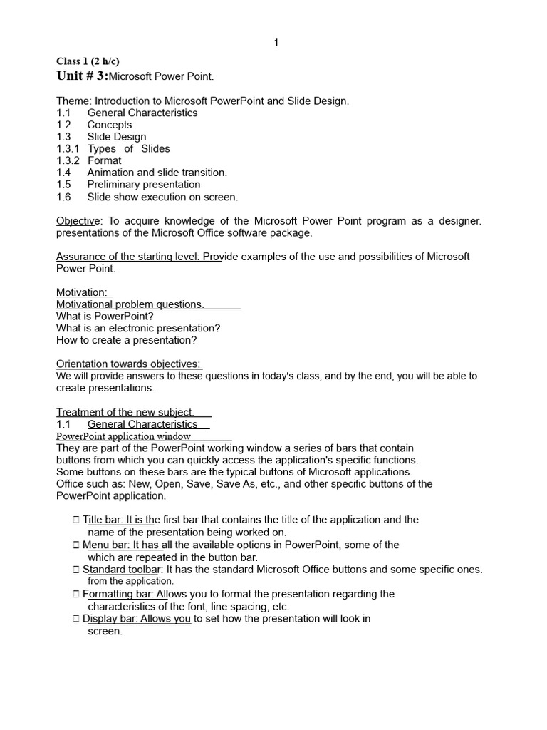 Microsoft PowerPoint Slide Design Guide | PDF | Microsoft Power Point ...