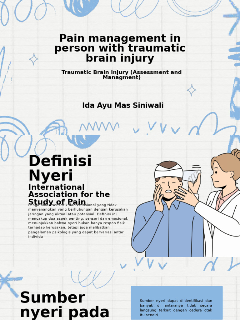 Pain Management in Person With Traumatic Brain Injury | PDF