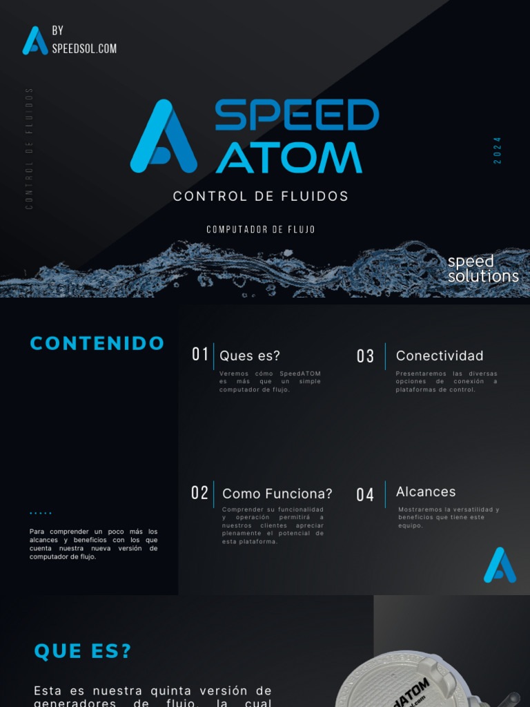 SpeedATOM: Control de Flujos Eficiente | PDF | Aplicación movil ...