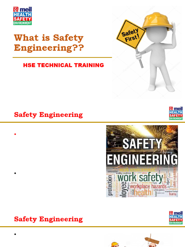 HSE 9604 TECSM82 What Safety Engineering v6 27 JUL 2023 | PDF ...