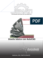Manual diseño básico con AutoCAD