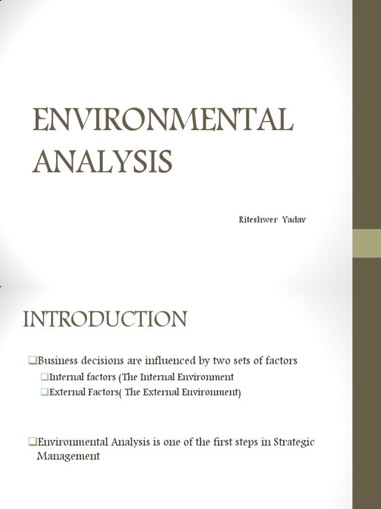 Environmental Analysis in Business Strategy | PDF | Economies | Economics