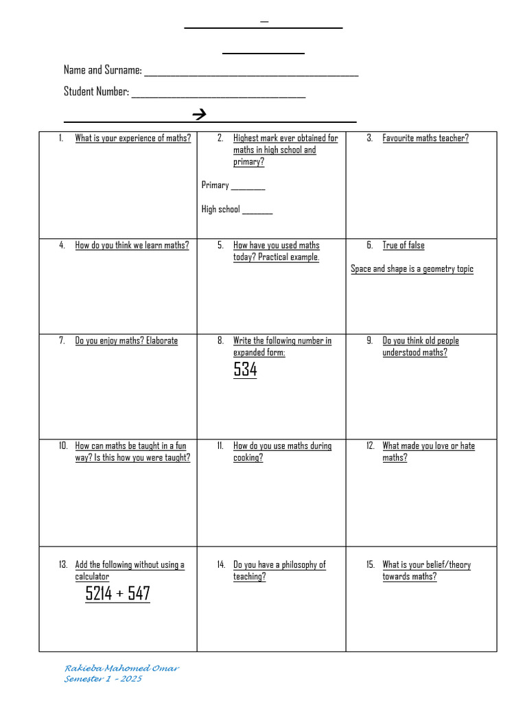 TIMA5111 AW1 - Anxiety Test | PDF