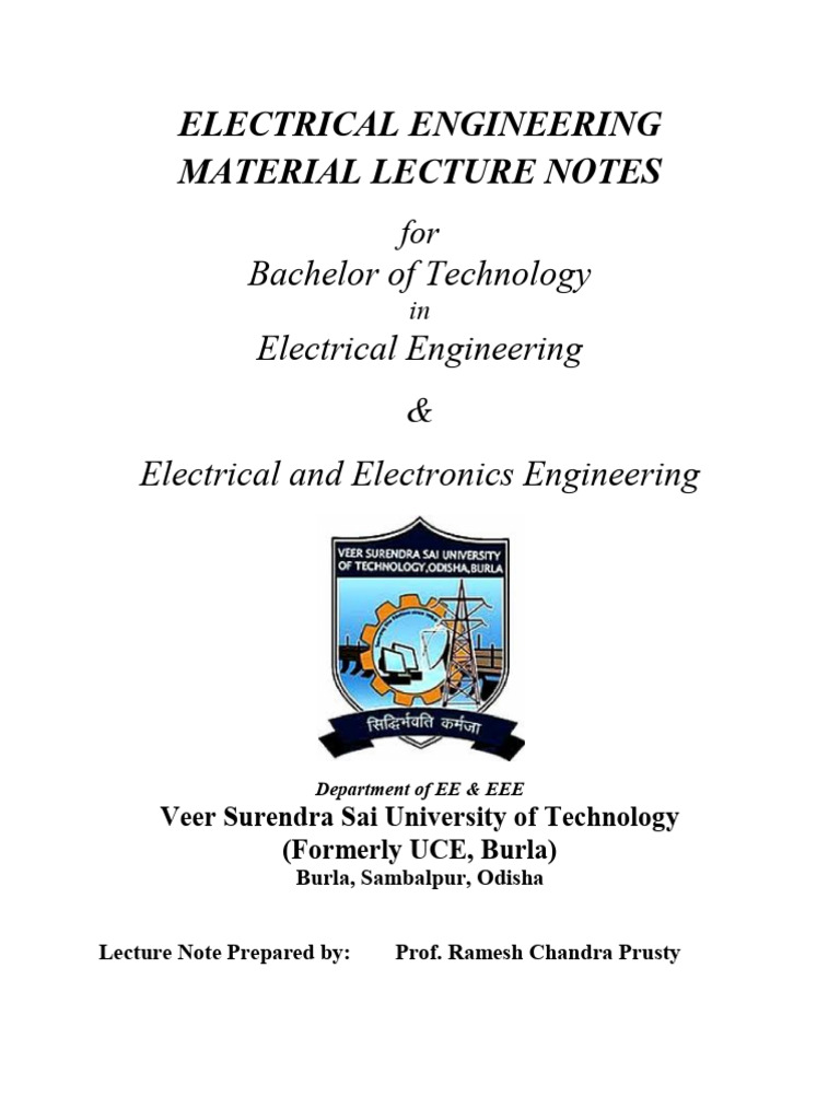 ELECTRICAL ENGINEERING MATERIALS NOTES PDF visual data 8